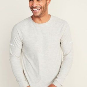 NWT! Old Navy Oatmeal Thermal-Knit Tee / Large
